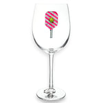 Pickleball Wine Glass