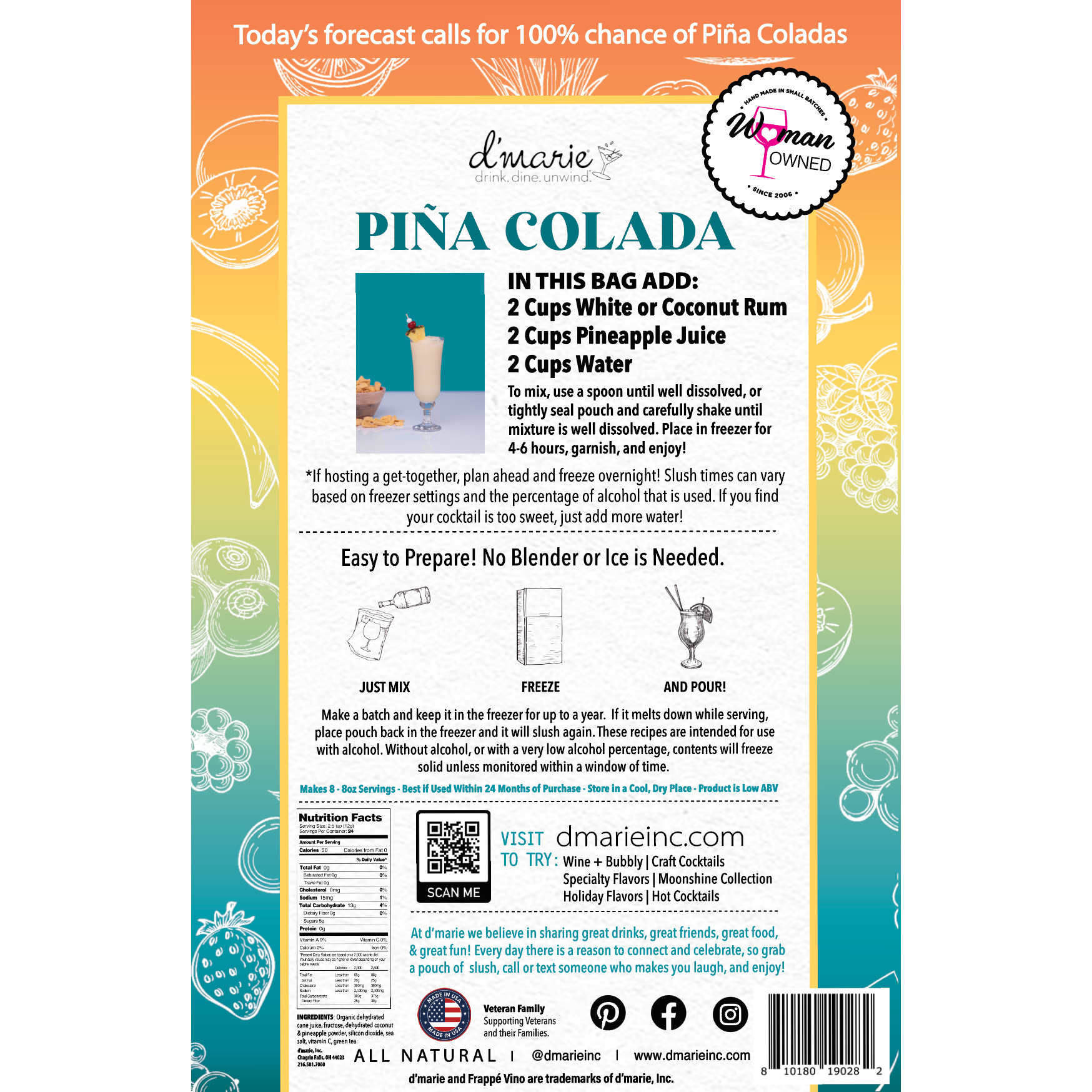 Pina Colada Mix
