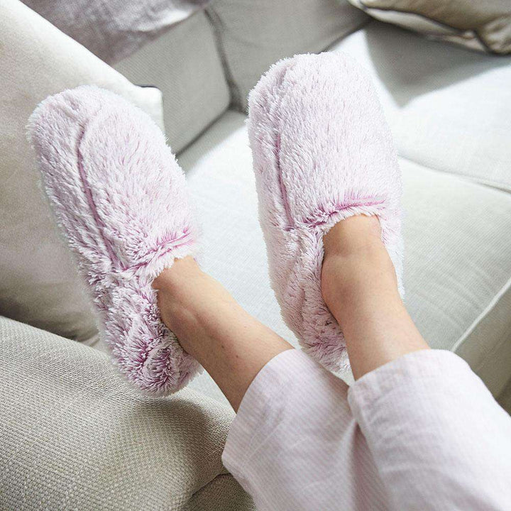 Pink Marshmallow Warmie Slippers