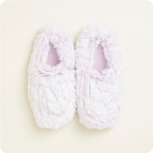 Pink Marshmallow Warmie Slippers