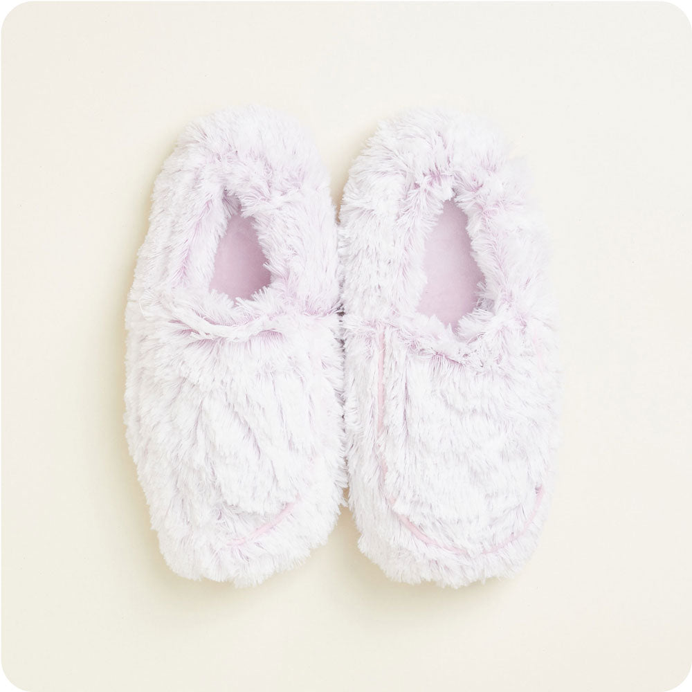 Pink Marshmallow Warmie Slippers