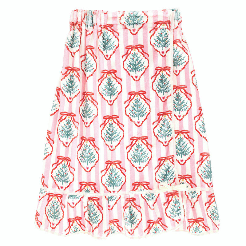 Plush Holiday Spa Wrap