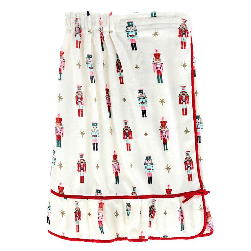 Plush Holiday Spa Wrap