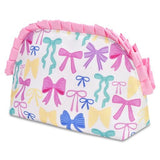 Pretty Bows Oval Cosmetic Bag