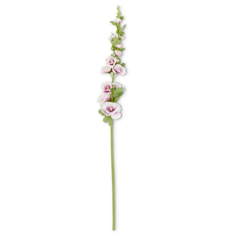 Purple Hollyhock Stem 43"