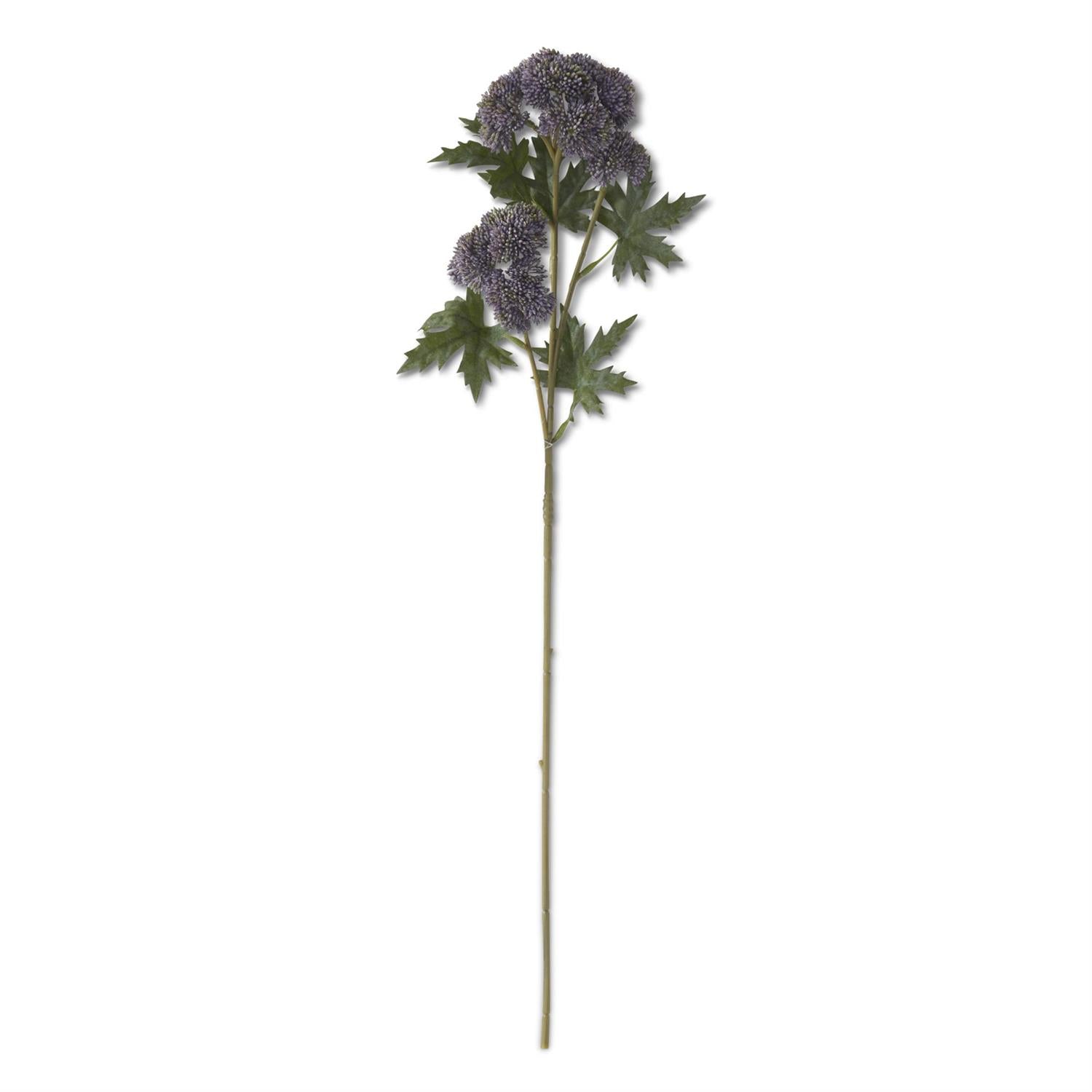 Purple Sedum Stem 28"