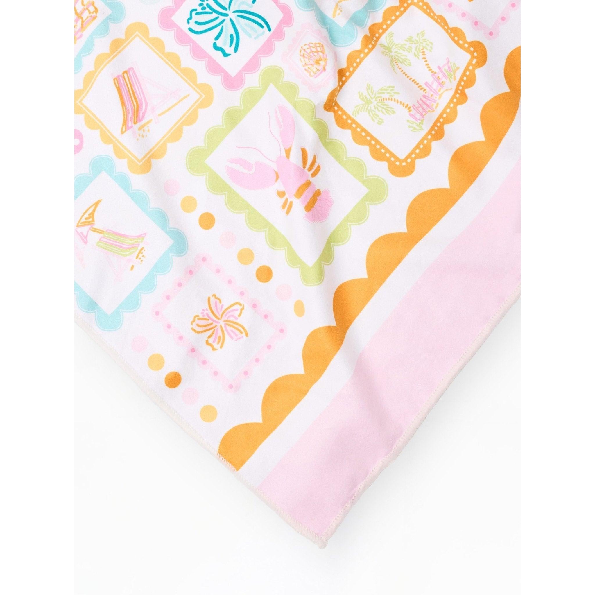 Quick Dry Beach Towel | Happy Place