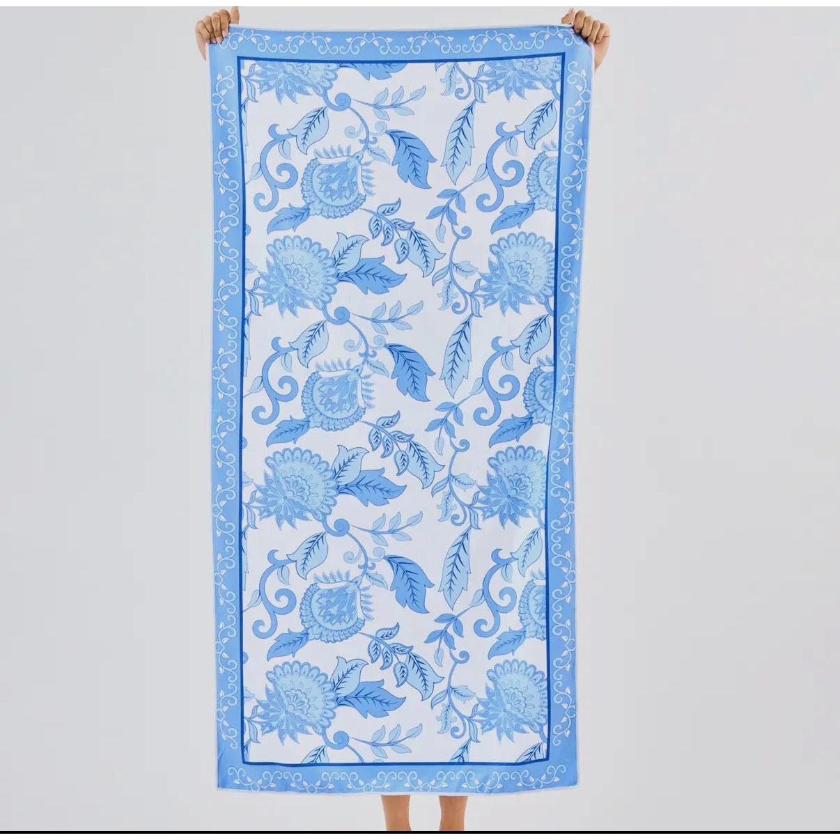 Quick Dry Beach Towel | Porcelain Vines