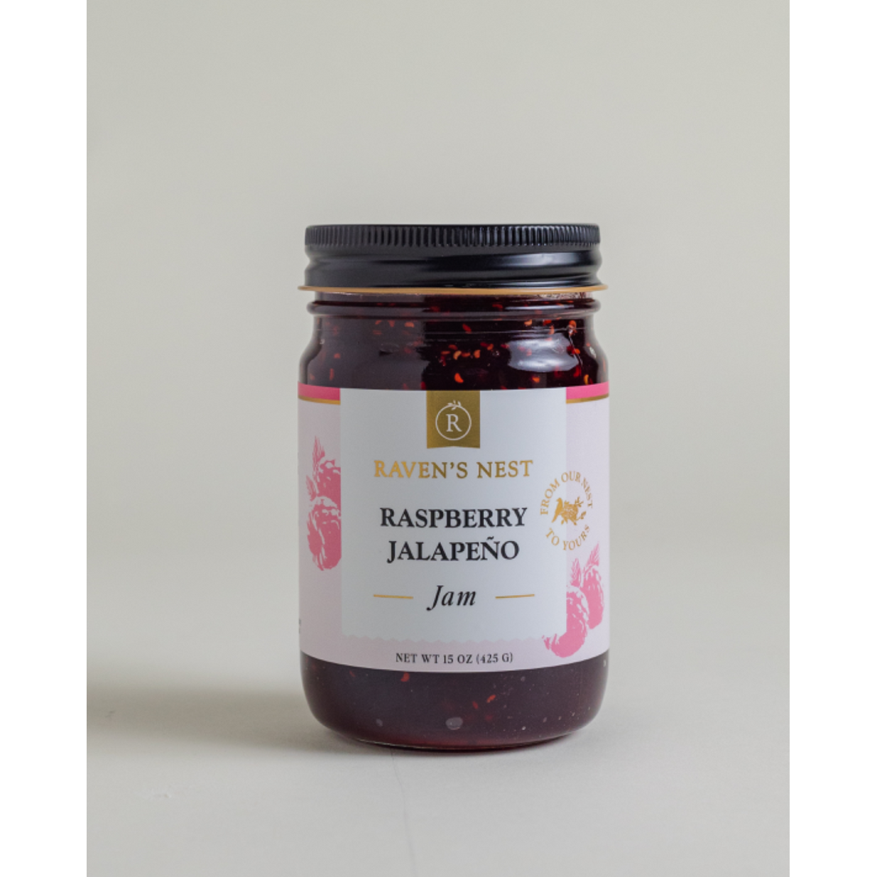 Raspberry Jalapeno Jam 20oz