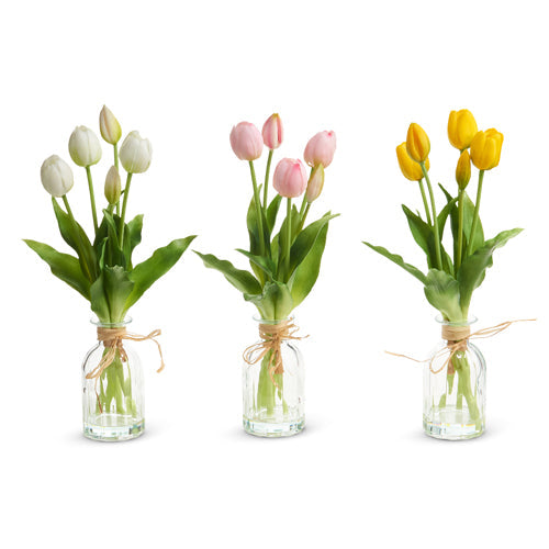 Real Touch Tulip Arrangement