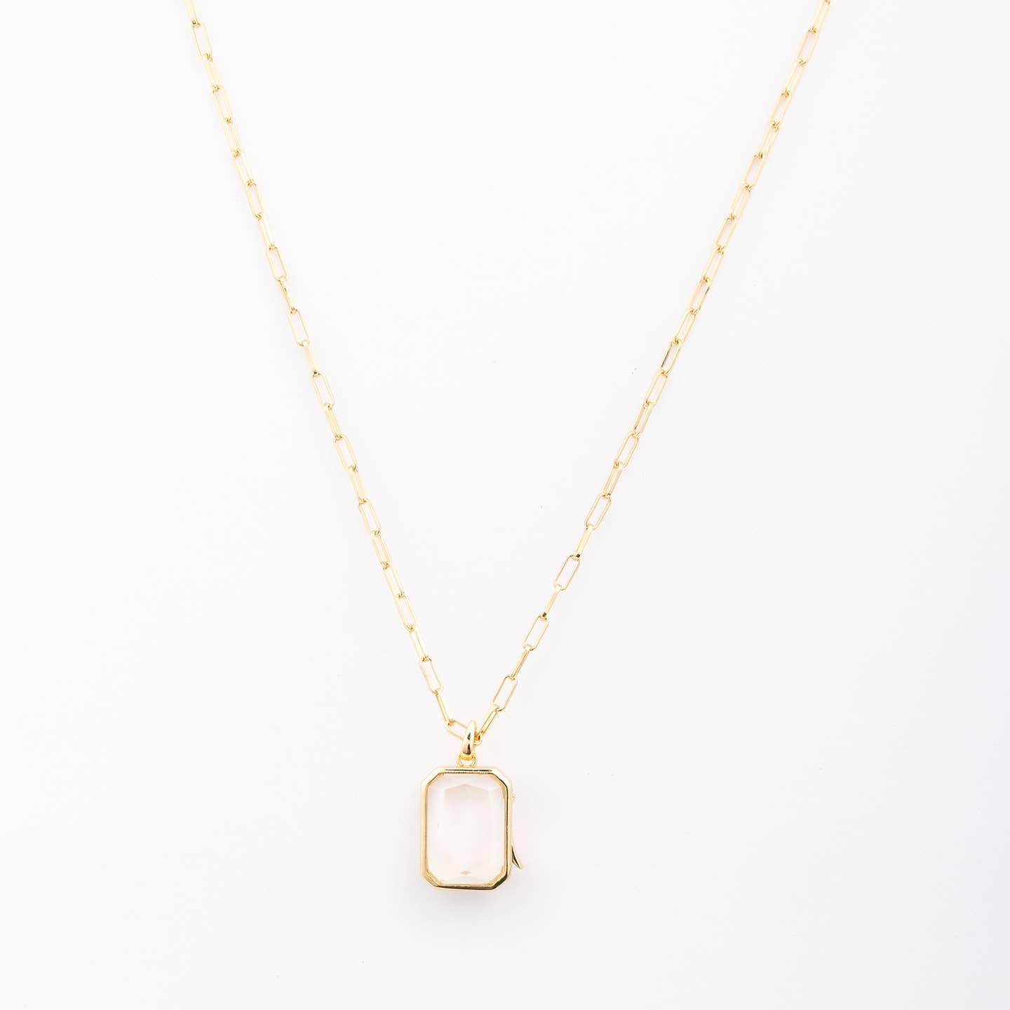 Rectangle Locket Juliette Necklace