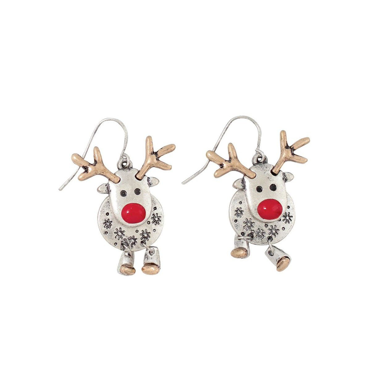 Red Nose Rudolph Earrings