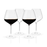 Reserve Inez Crystal Burgundy Glasses