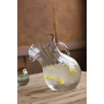 Ribbed Tilted Pitcher