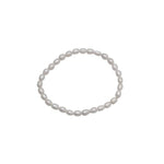 Rice Pearl Roll On Bracelet