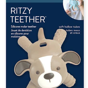 Ritzy Teether Baby Molar Puppy