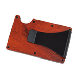 Rosewood RFID Money Clip