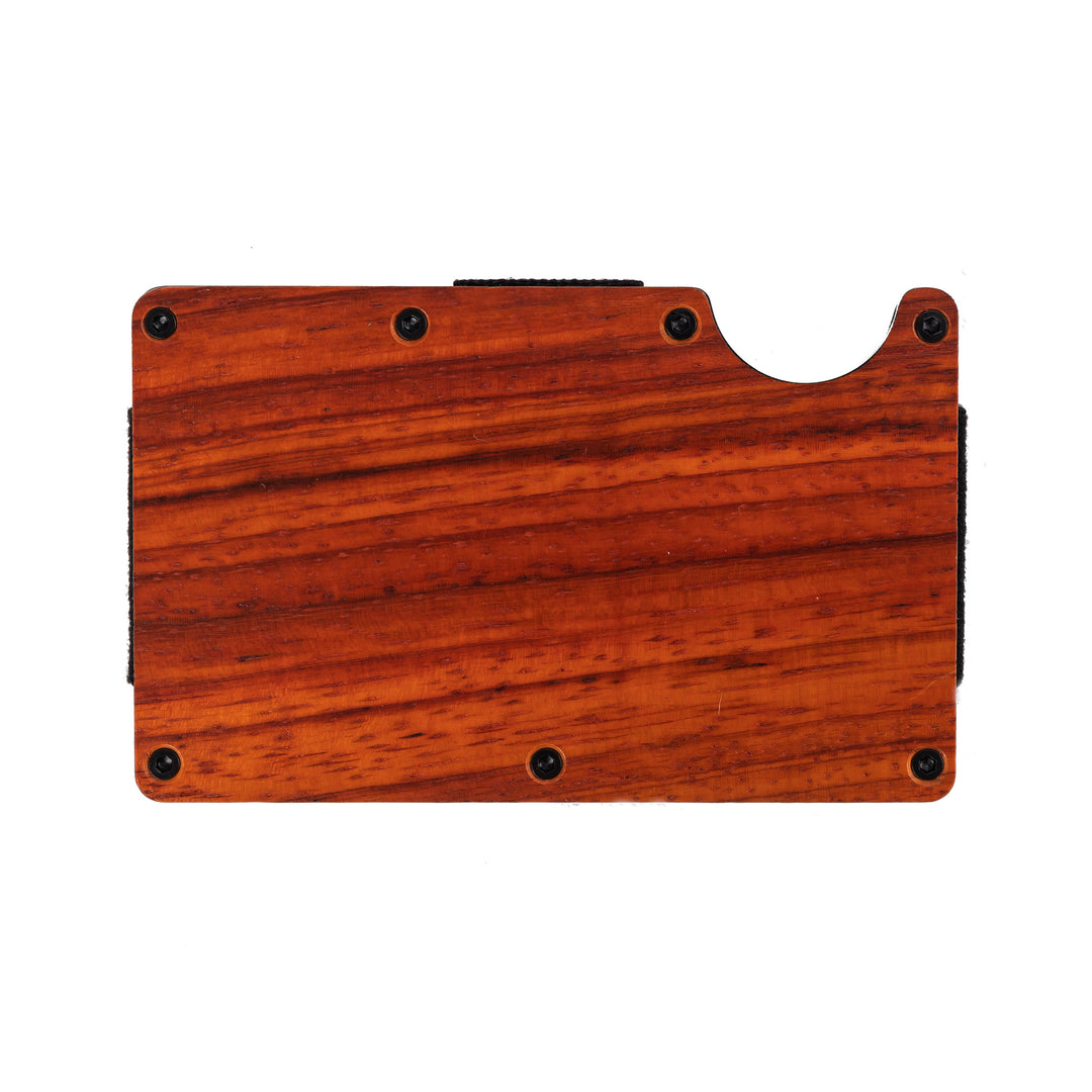 Rosewood RFID Money Clip