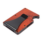 Rosewood RFID Money Clip