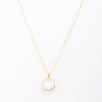 Round Locket Juliette Necklace