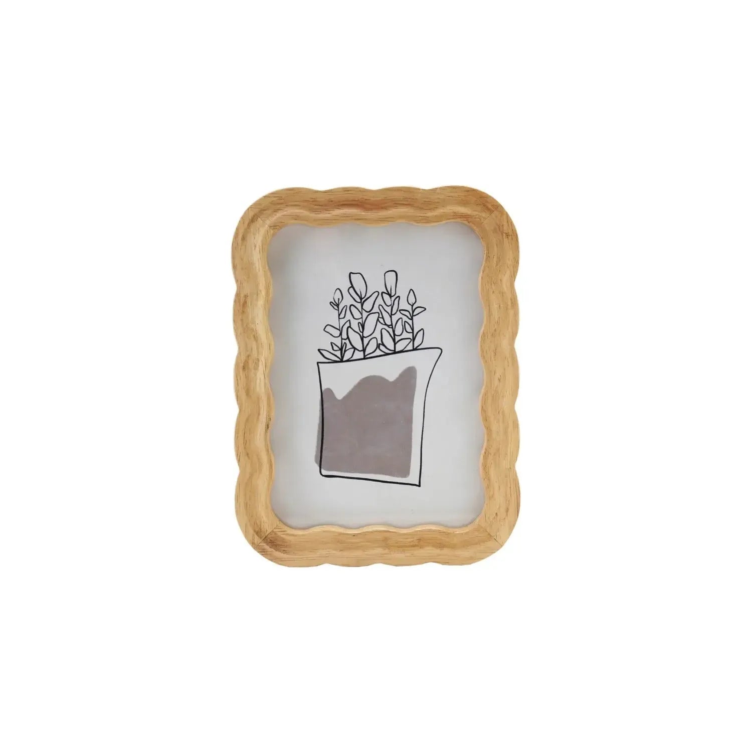 Rubber Wood Photo Frame 5x7