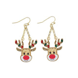 Rudolphs with Glitter Earrings