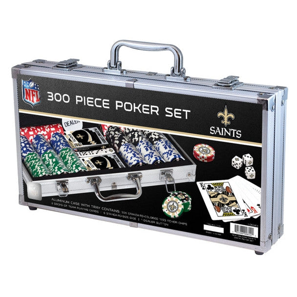 Saints 300 pc Poker Set