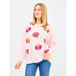 Sarah Sweatshirt - Pumpkin Bows