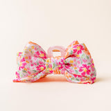 Satin Bow Claw Clip