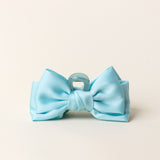 Satin Bow Claw Clip