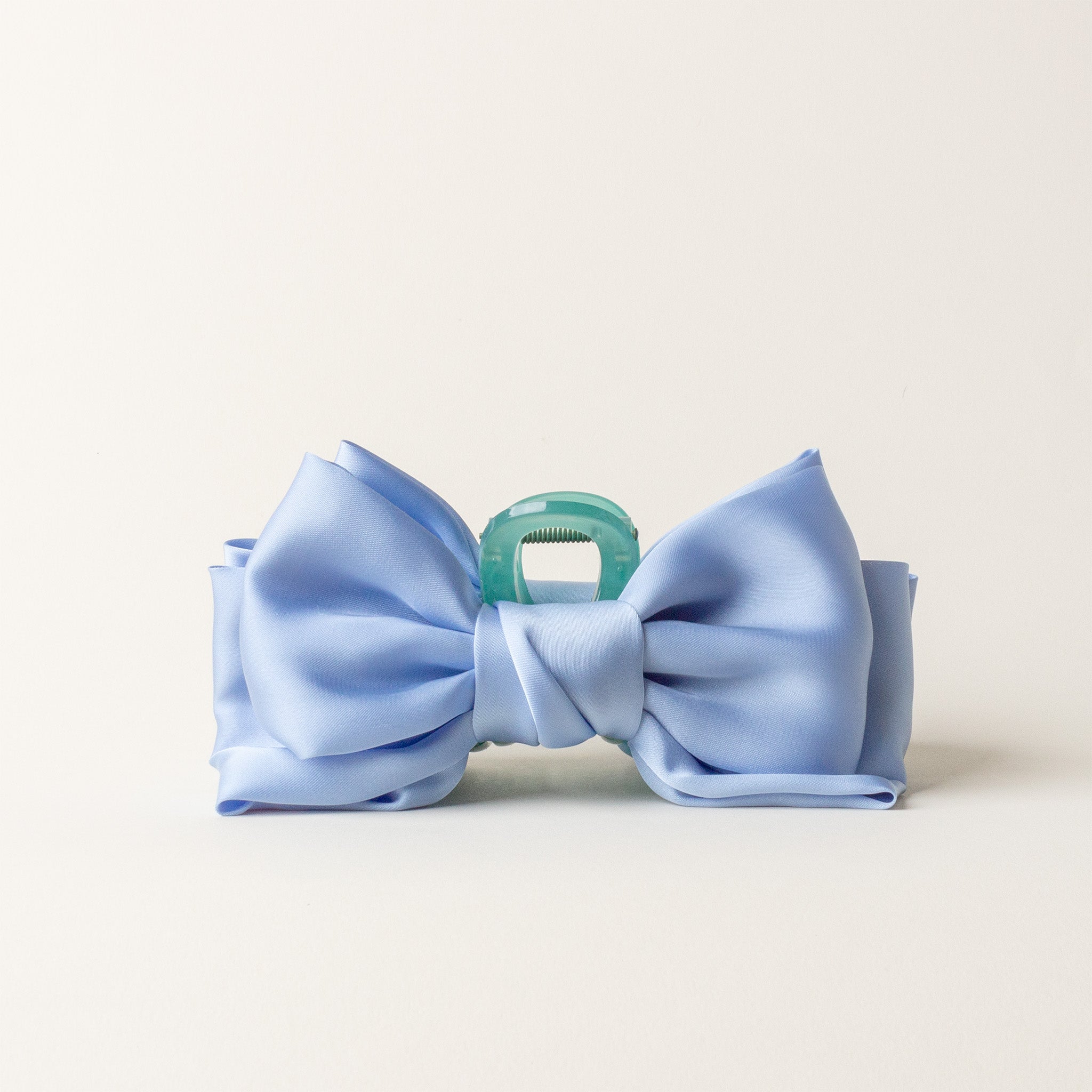 Satin Bow Claw Clip