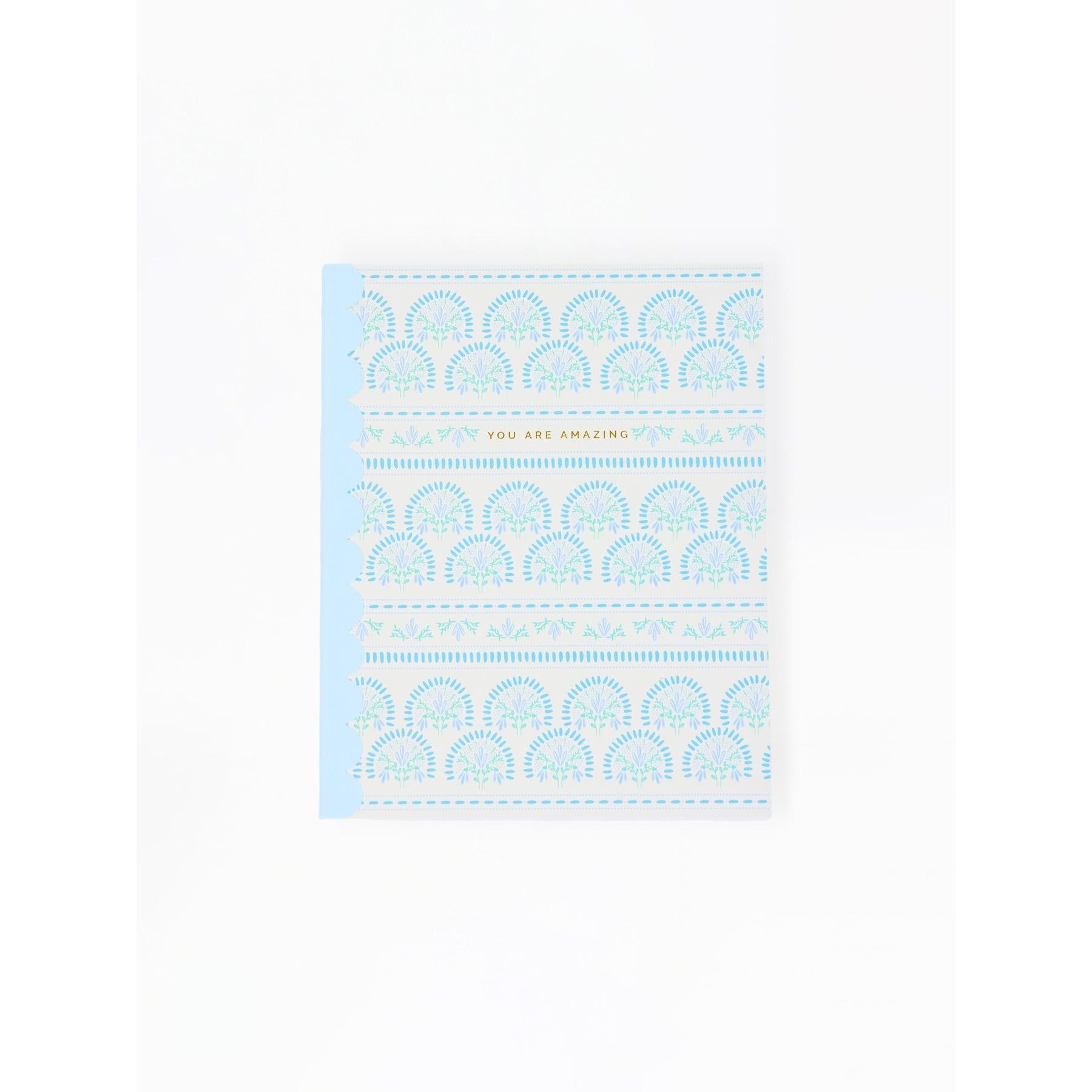 Scallop Notebook | You Are Amazing