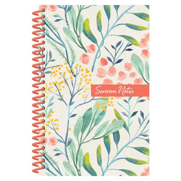 Sermon Notes Journal: Floral