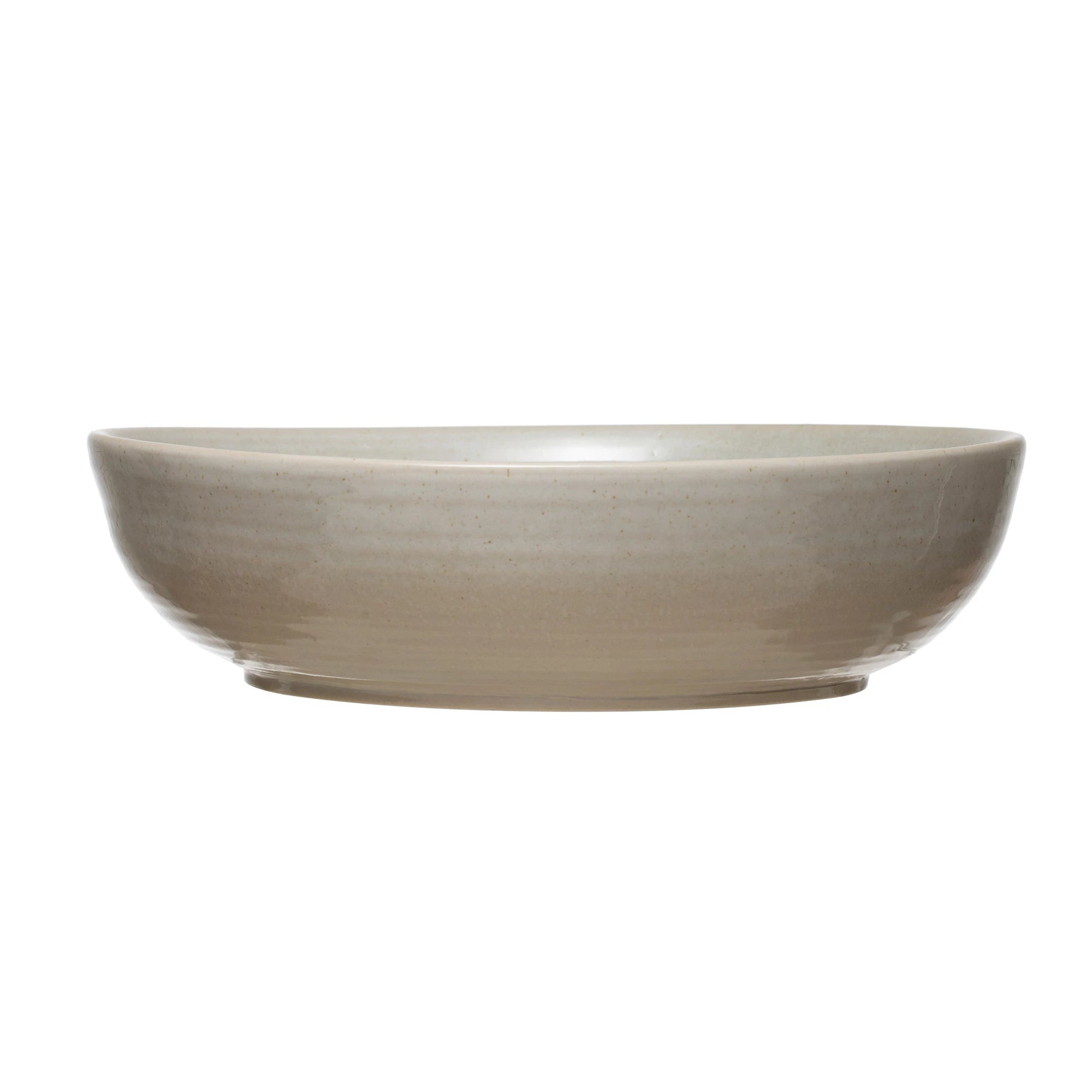 Serving Bowl with Reactive Glaze