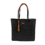 Shoulder Tote Diamond Black
