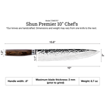 Shun Premier Chef's 10"