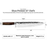 Shun Premier Chef's 10"