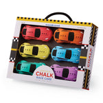 Sidewalk Chalk Race Cars