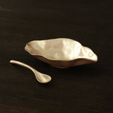Sierra Modern Maia Medium Bowl w Spoon - Gold