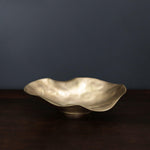 Sierra Modern Maia Medium Oval Bowl - Gold