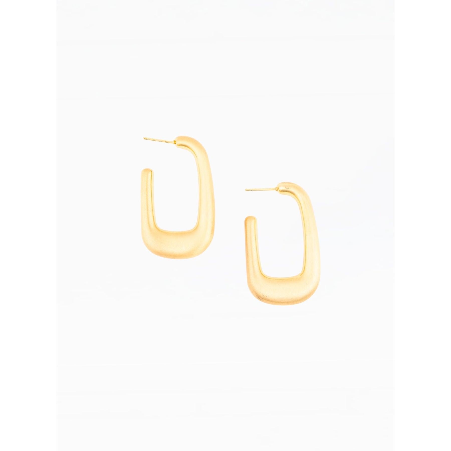 Simply Golden Earrings