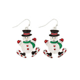 Skating Snowmen Earrings