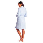 Sky Blue Marshmallow Wrap Robe