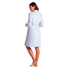 Sky Blue Marshmallow Wrap Robe