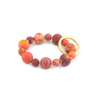Small Bead Wrist Keychain