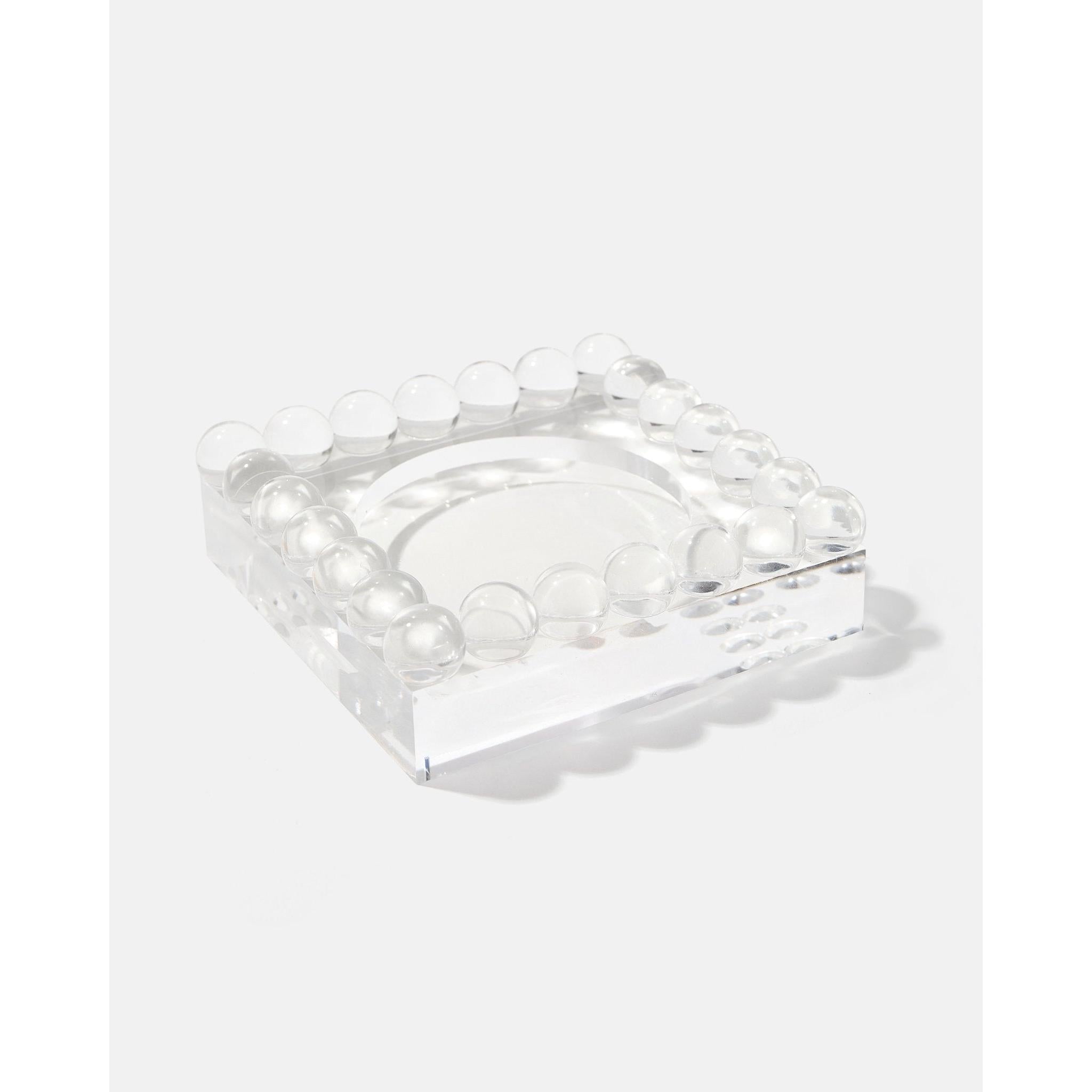 Small Bubble Lucite Tray