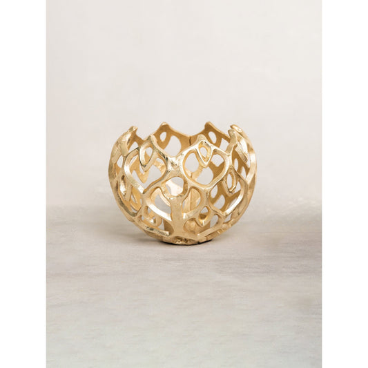 Small Gold Diamond Votive