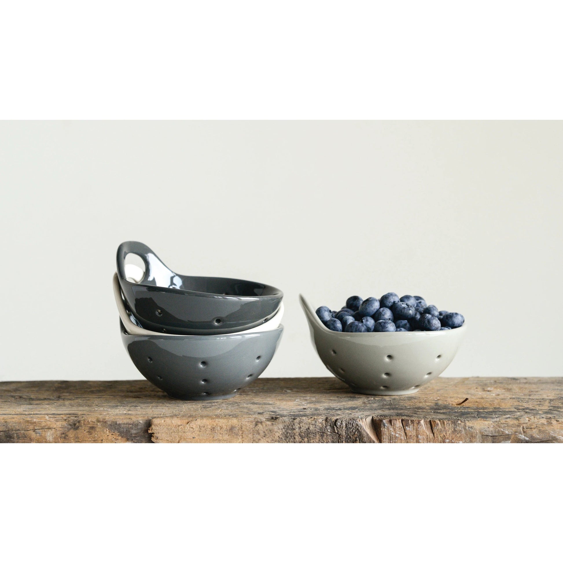 Small Stoneware Berry Bowl