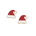 Sprakling Santa Hats Earrings