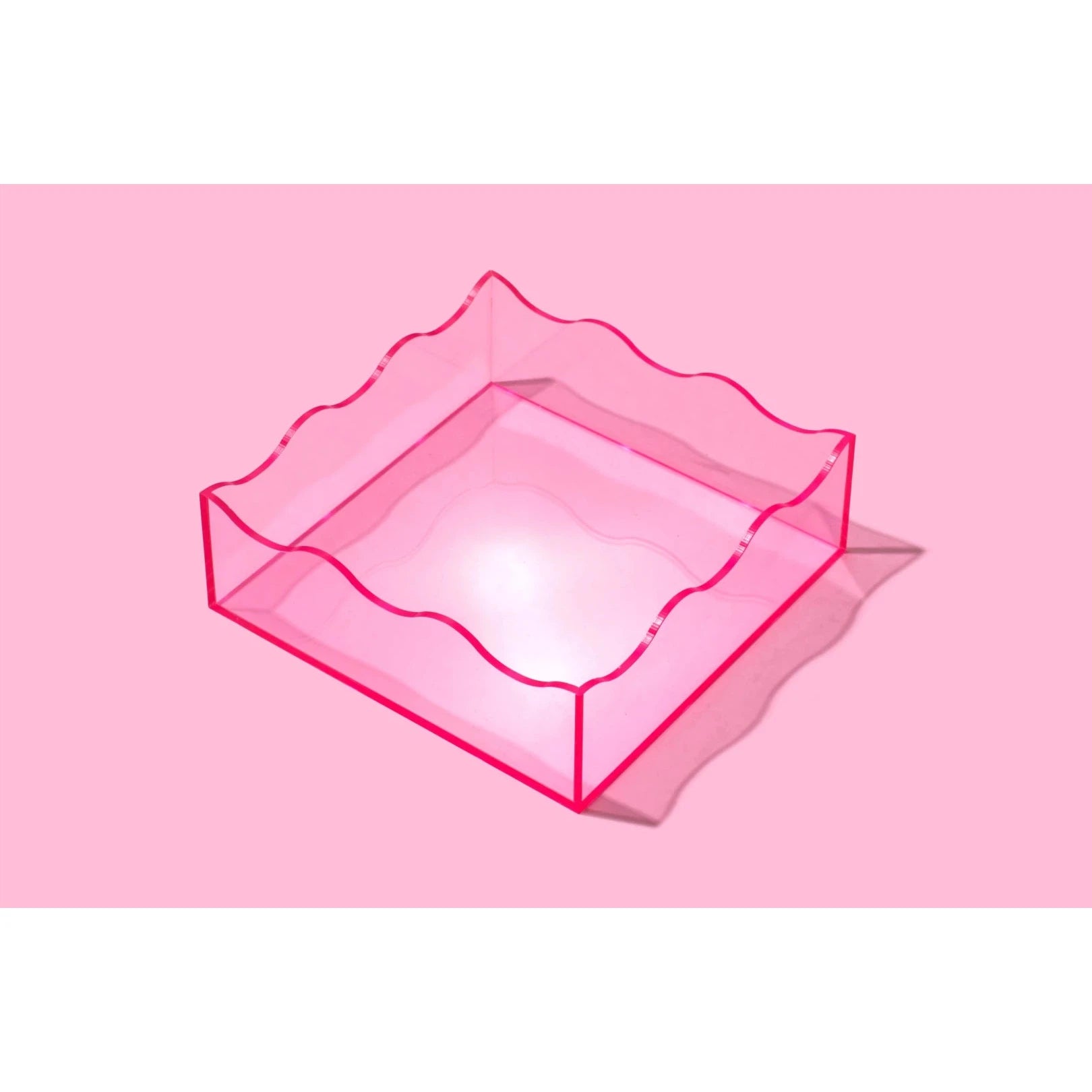 Square Wavy Tray